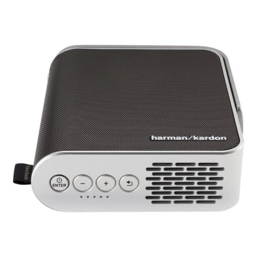 ViewSonic M1+ - Proyector DLP - LED - 300 lúmenes - WVGA (854 x 480) - 16:9 - objetivo estándar