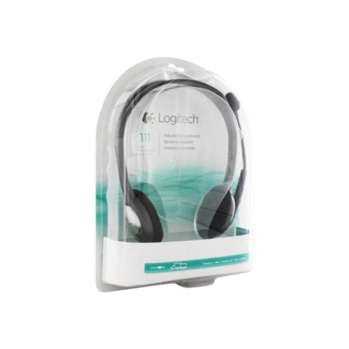 Logitech Stereo H111 - Auricular - en oreja - cableado - Imagen 4