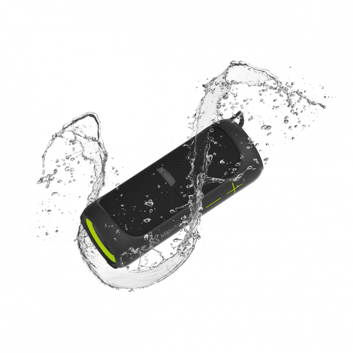 Klip Xtreme Port. TWS Audio KBS-800 - Speaker - black with green accents - 20W - IPX7