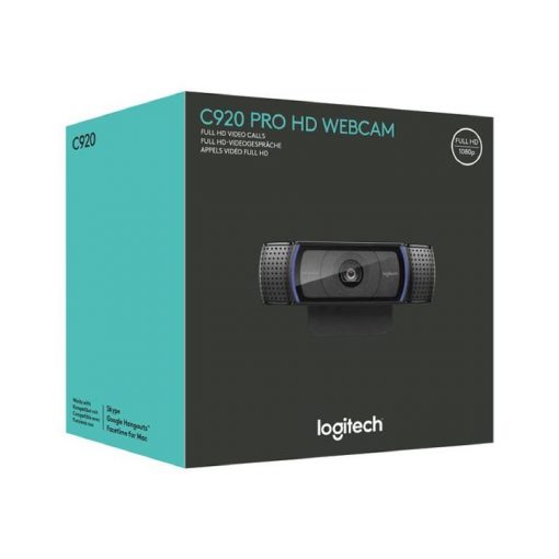 Logitech HD Pro Webcam C920 - Cámara web - color - 1920 x 1080 - audio - USB 2.0 - H.264 - Imagen 5