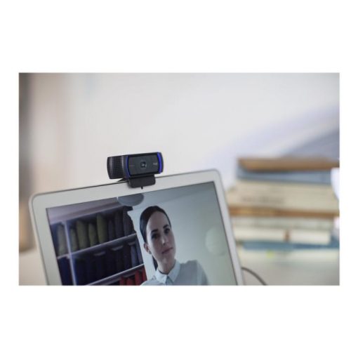Logitech HD Pro Webcam C920 - Cámara web - color - 1920 x 1080 - audio - USB 2.0 - H.264 - Imagen 2