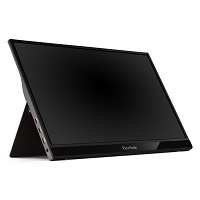 ViewSonic VG1655 - LED-backlit LCD monitor - 15.6" - 1920 x 1080 - IPS - USB-C / Micro HDMI - Black