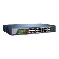 Hikvision DS-3E0326P-E - Conmutador - sin gestionar