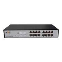Nexxt ASFRM164U1 - Conmutador  - 16 x 10/100 - Montable en Rack