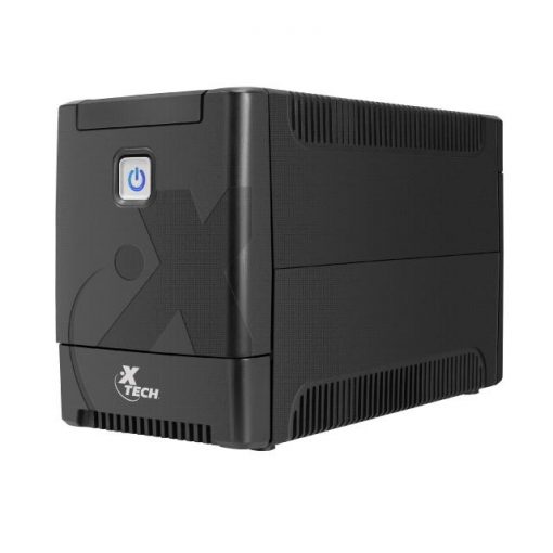 Xtech - Battery backup - Line interactive - 375 Watt - 750 VA - AC 110/120 V - 8 outlets XTP-751 - Imagen 2