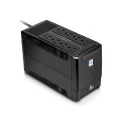 Xtech - Battery backup - Line interactive - 375 Watt - 750 VA - AC 110/120 V - 8 outlets XTP-751