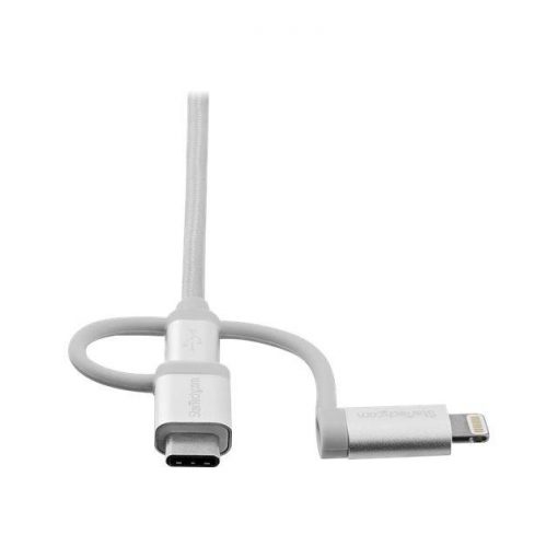 StarTech.com Cable de 2m USB Multi Carga - Lightning, USB C, Micro USB - Imagen 2