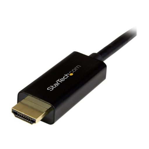 StarTech.com Cable Conversor DisplayPort a HDMI de 2m - Color Negro - Ultra HD 4K - Imagen 3