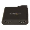 StarTech.com Adaptador Gráfico Externo USB 3.0 a 2 Puertos HDMI 4K