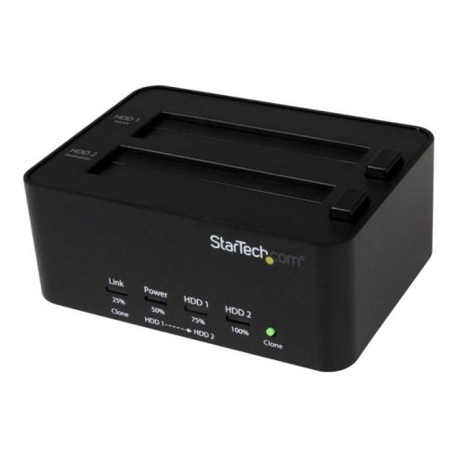 StarTech.com Estación de Conexión Duplicador Borrador Autónomo USB 3.0 de Discos Duros SSD SATA - Imagen 5