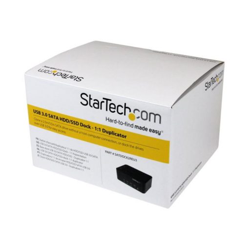 StarTech.com Estación de Conexión Duplicador Borrador Autónomo USB 3.0 de Discos Duros SSD SATA - Imagen 3