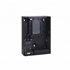 AC-225IP-BU Controlador para 2 lectores, incluye gabinete en negro y fuente de alimentación, 2 lectores expandibles (4 lectores en total)