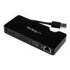 StarTech.com Replicador de Puertos USB 3.0 con HDMI o VGA, Ethernet Gigabit y USB Pass-Through