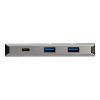 StarTech.com Hub USB-C 10Gbps de 3 Puertos con Puerto de Red Ethernet - 2x USB-A y 1x USB-C