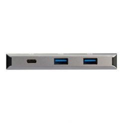 StarTech.com Hub USB-C 10Gbps de 3 Puertos con Puerto de Red Ethernet - 2x USB-A y 1x USB-C