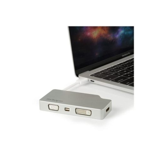 StarTech.com Adaptador USB-C Multipuertos de Vídeo - de Aluminio
