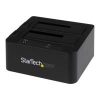 StarTech.com Docking Station eSATA USB 3.0 con UASP de 2 Bahías para Disco Duro o SSD SATA de 2,5