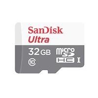 SanDisk Ultra - Tarjeta de memoria flash (adaptador microSDHC a SD Incluido) - 32 GB - Class 10