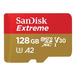 SanDisk Extreme - Tarjeta de memoria flash (adaptador microSDXC a SD Incluido) - 128 GB