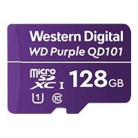 WD Purple SC QD101 WDD128G1P0C - Tarjeta de memoria flash - 128 GB - UHS-I U1 / Class10