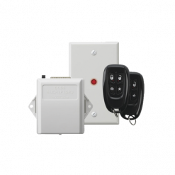 Receptor Universal con conexion directa al Keybus del panel de alarma con relevador auxiliar para