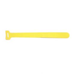 Cincho de contacto color amarillo, 150 x 12mm (20pzs) (4300-02002)