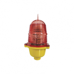 Estrobo Led de Obstrucción Color Rojo (110 Vca de Entrada) / Luz fija