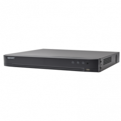DVR 4 Megapixel / 24 Canales TURBOHD + 8 Canales IP / 2 Bahías de Disco Duro / 1 Canal de Audio