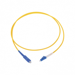Jumper de Fibra Óptica Monomodo LC/SC Simplex de 1 metro