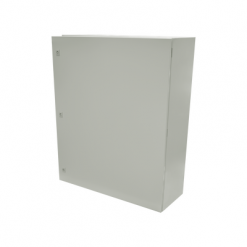 Gabinete de Acero IP66 Uso en Intemperie (800 x 1000 x 300 mm) con Placa Trasera Interior y