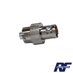 Adaptador de conector BNC hembra a conector-rosca/ Kenwood o Icom