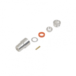 Conector N Hembra de anillo plegable para cables RG-8/U (BELDEN 8237), RG213/U (8267), RG214 (8268).