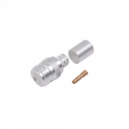 Conector N hembra para 9913, 7810A, 8214, CNT-400, RG8/U-SYS, RFLASH-1113.