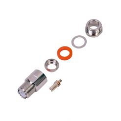 Conector UHF Hembra (SO-239) para Cables RG-8/U (8237), RG-213/U (8267), RG-214 (8268)