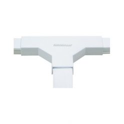 Sección en "T" color blanco de PVC auto extinguible, para canaletas TMK1020, TMK1020SD