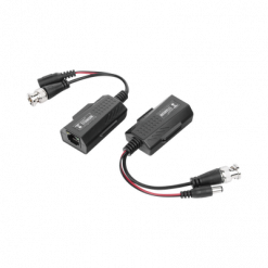 Kit de transceptores activos con conector para alimentación (12V/24VCD/AC) TurboHD para