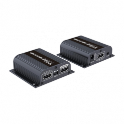 Kit extensor HDMI con loop de salida, para distancia de 50 metros con cable Cat 6