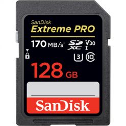 Tarjeta de memoria SanDisk Extreme PRO UHS-I SDXC de 128 GB