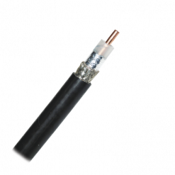 Cable Belden con blindaje de Duobond II + 90% malla trenzada de cobre estañada