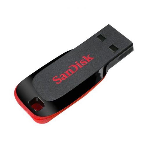 SanDisk Cruzer Blade - Unidad flash USB - 128 GB - USB - negro, rojo - Imagen 4