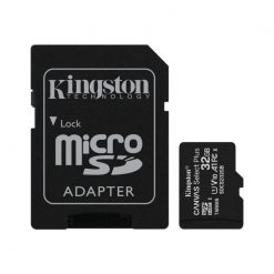Kingston Canvas Select Plus - Tarjeta de memoria flash (adaptador microSDHC a SD Incluido)