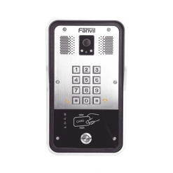 Video Portero SIP Con Cámara, 1 Relevador Integrado y lector de tarjetas RFID para acceso