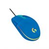 Logitech Gaming Mouse G203 LIGHTSYNC - Ratón - óptico - 6 botones - cableado - USB - azul