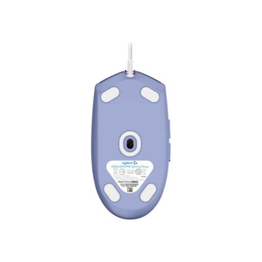 Logitech Gaming Mouse G203 LIGHTSYNC - Ratón - óptico - 6 botones - cableado - USB - lila - Imagen 3