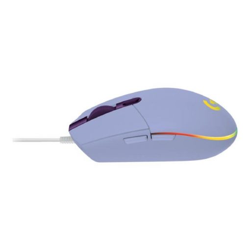 Logitech Gaming Mouse G203 LIGHTSYNC - Ratón - óptico - 6 botones - cableado - USB - lila - Imagen 4