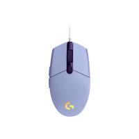 Logitech Gaming Mouse G203 LIGHTSYNC - Ratón - óptico - 6 botones - cableado - USB - lila