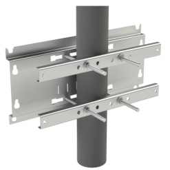 Herraje para Fijación a Pared, Torre o Poste compatible con LP-FORTE-09U-R3.