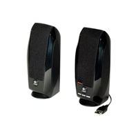 Logitech S150 - Altavoces - para PC - USB - 1.2 vatios (Total) - negro