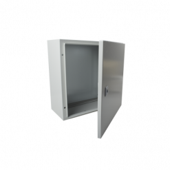 Gabinete de Acero IP66 Uso en Intemperie (400 x 400 x 200 mm) con Placa Trasera Interior y