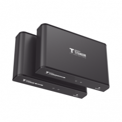 Kit extensor HDMI de 120 metros con loop HDbitT, Cat 5e/6 / Soporta hasta 253 Rx